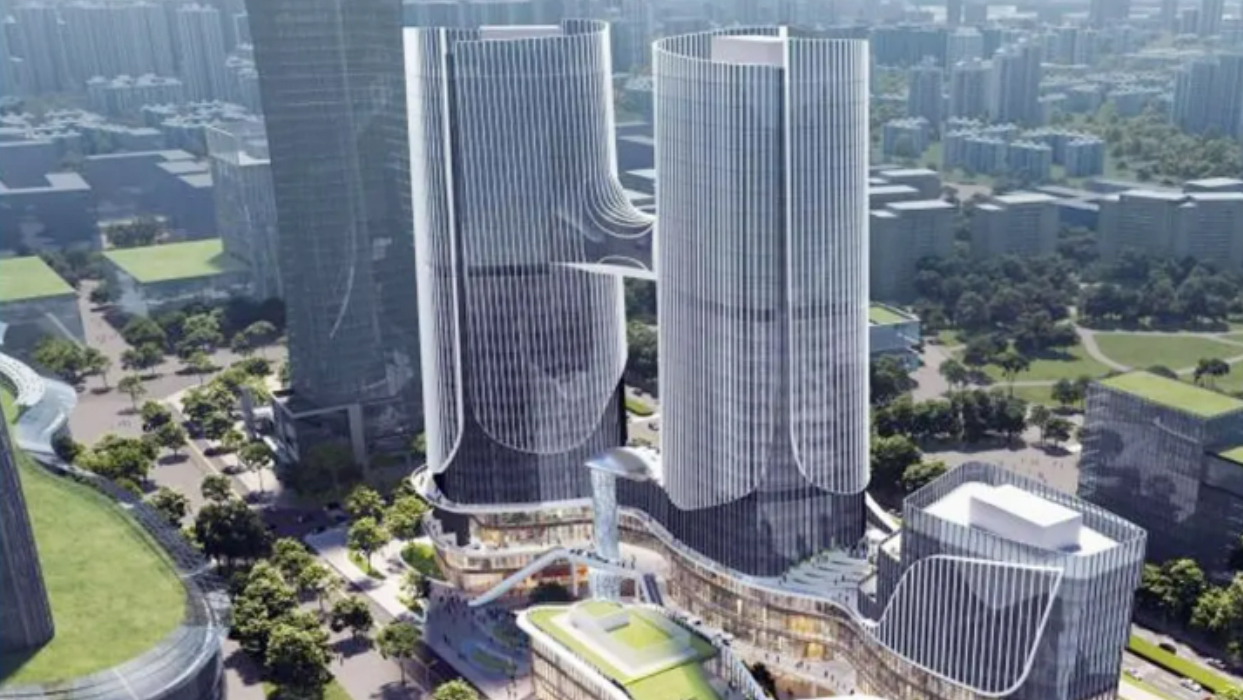 新地標(biāo)！東芝為成都每經(jīng)中心大廈提供60臺(tái)電梯